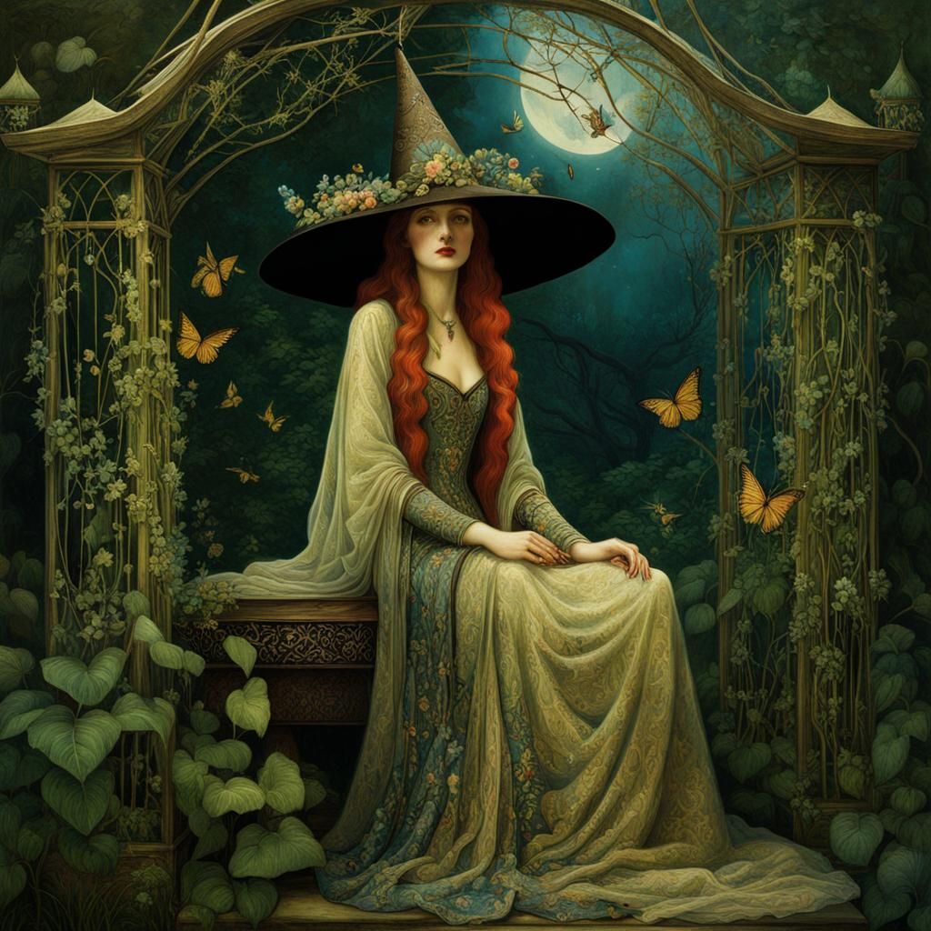 Midnight at the Witch's Garden