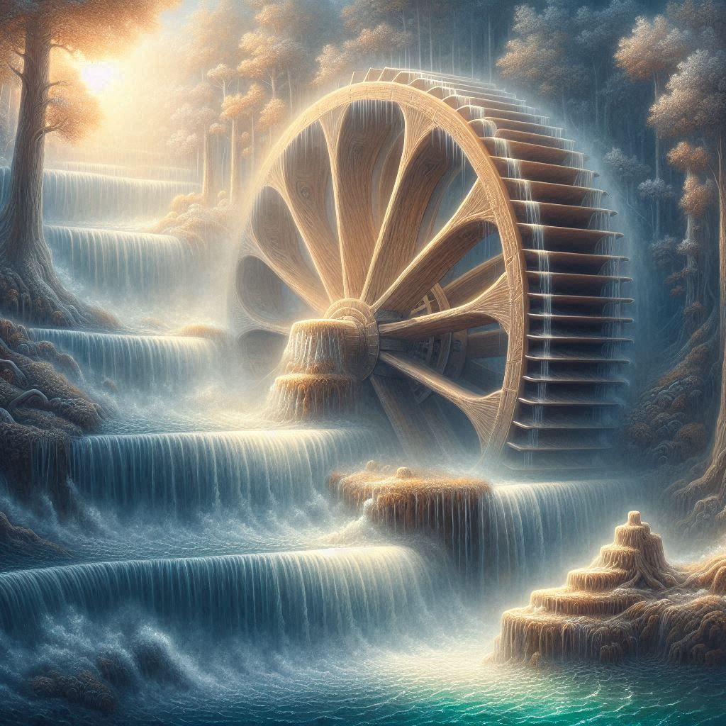 Dream factory and its water wheel