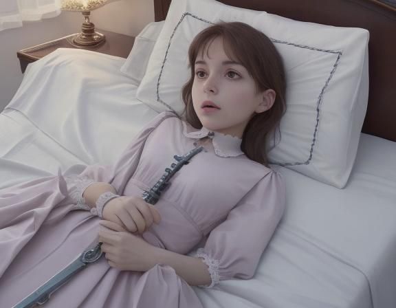 Key, Bed, Screaming Face and Hole