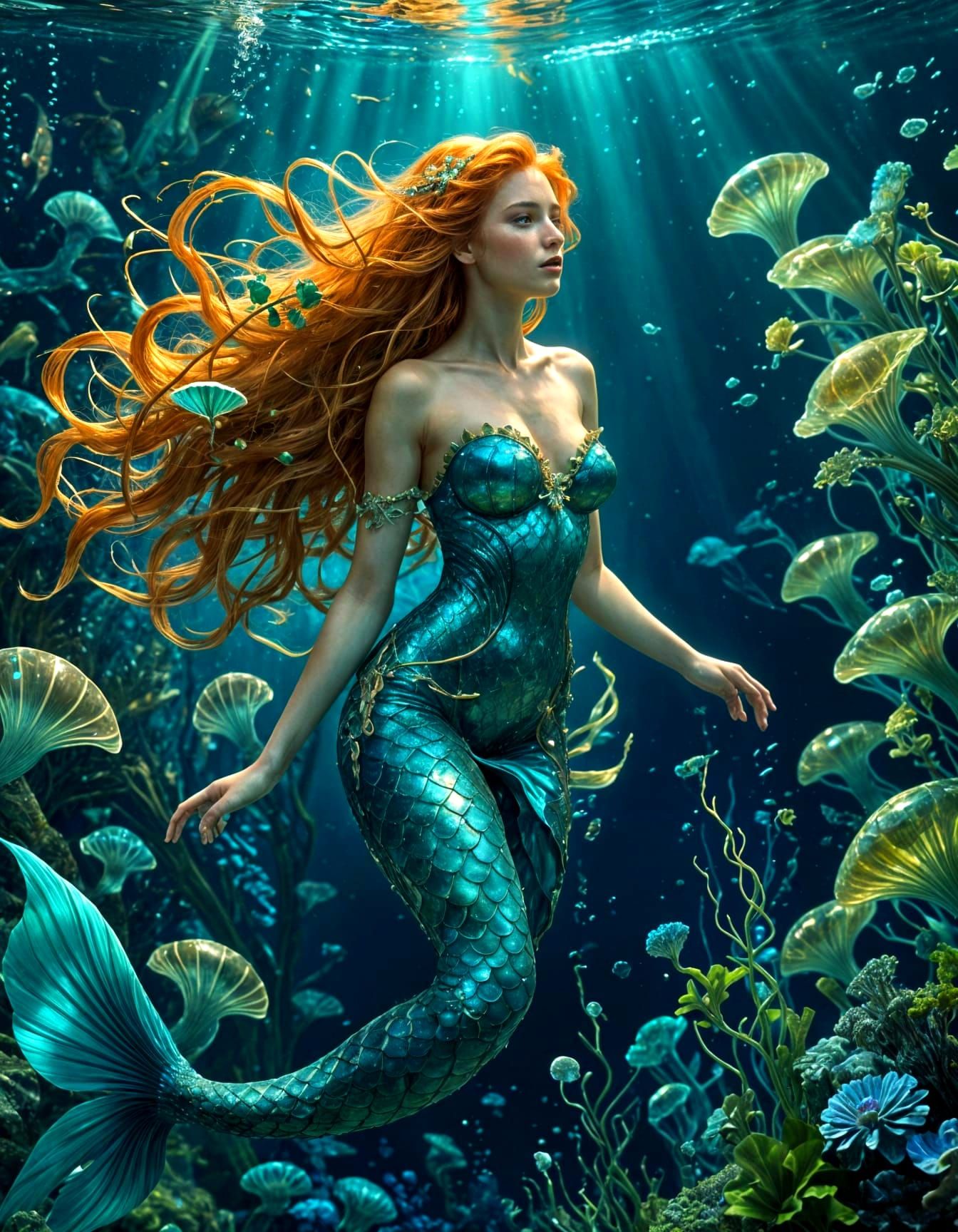 Ariel  by @Mr_Anime Manga