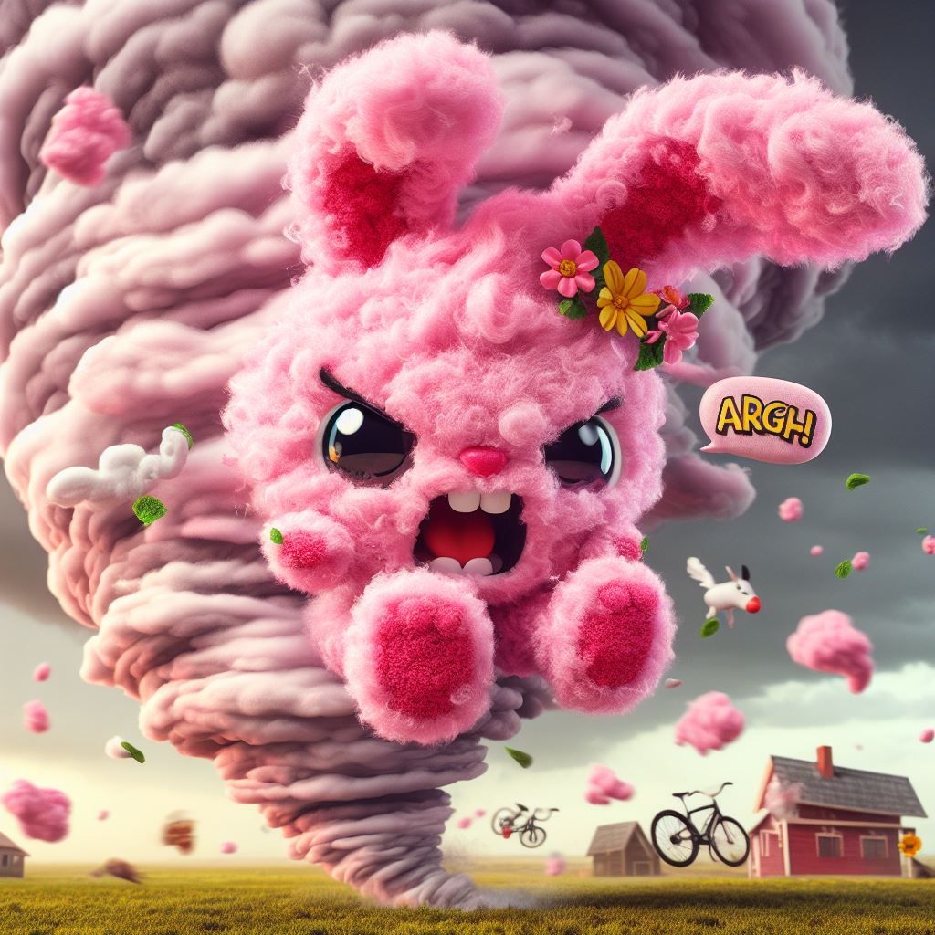 Cloud Bunny gets carried away