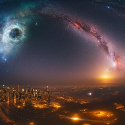 new york night sky