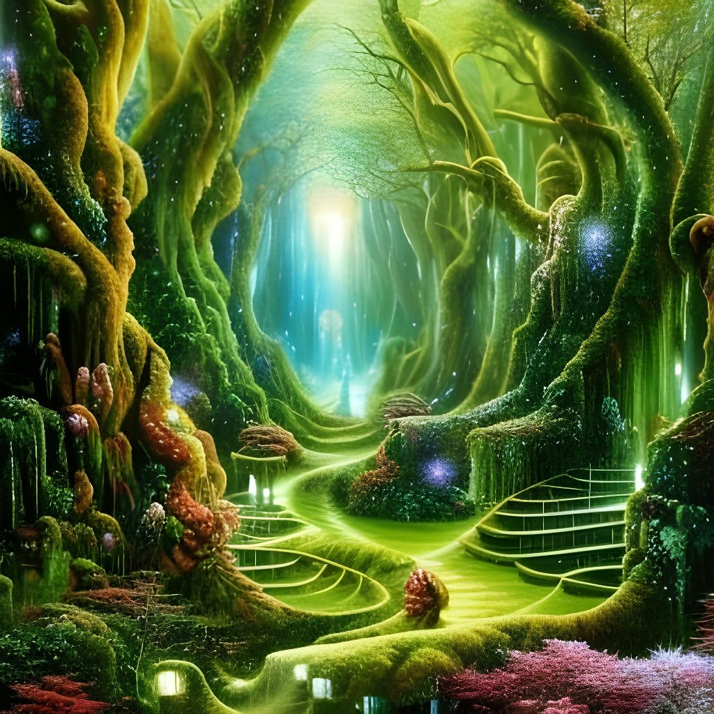 Enchanted Forest - AI Generated Artwork - NightCafe Creator