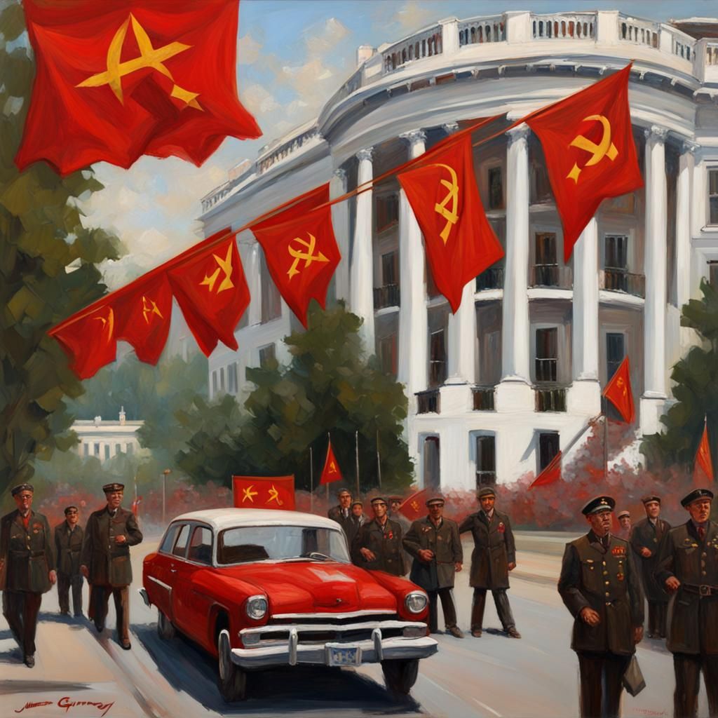 The United Soviet States of America; the White House, 1923