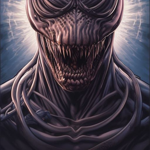 Venom,  Mark Brooks and Dan Mumford, comic book art, perfect...