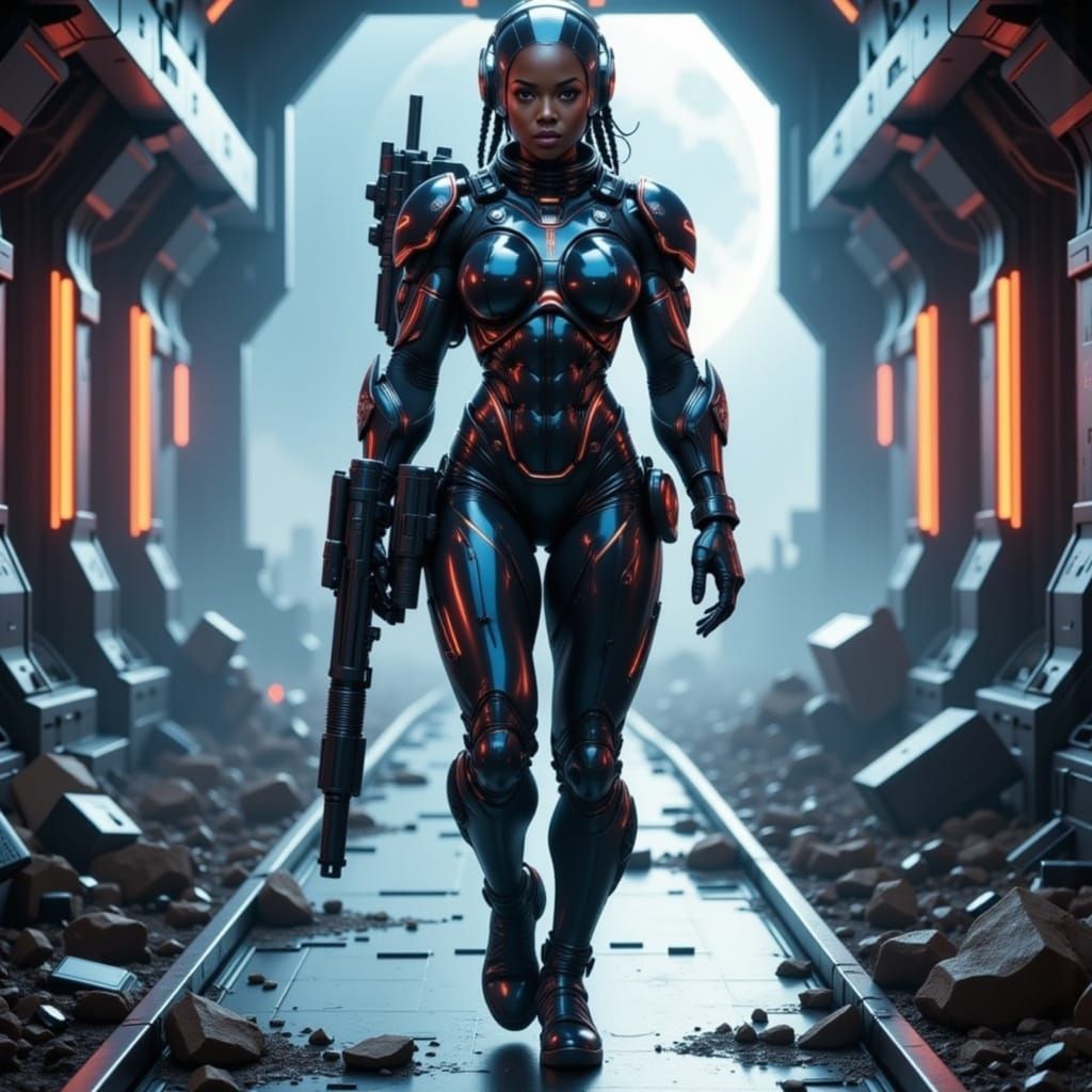 <lora:SpaceFemaleArmory2:1.0> <lora:VINTAGE-FUTURISM:1.0> <Full-body portrait:2.2>  
full frame,  
<lora:FEMALE HEAVY ARMOR:1.3>  
<lora:Fem...
