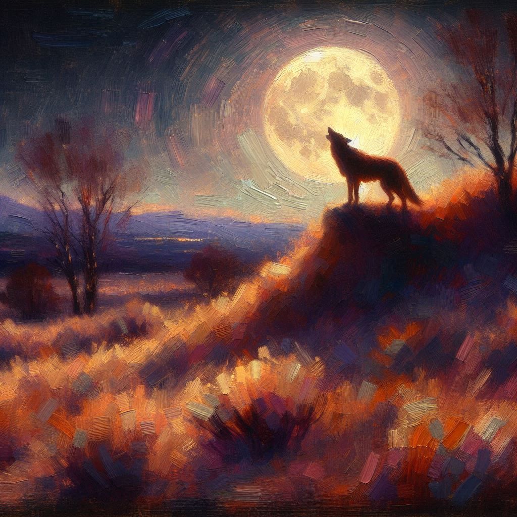 The Coyote Got Drunk on the Moon