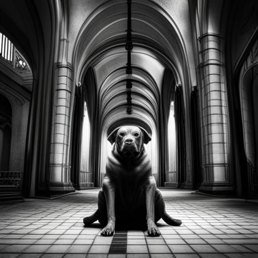 Beware the dog!