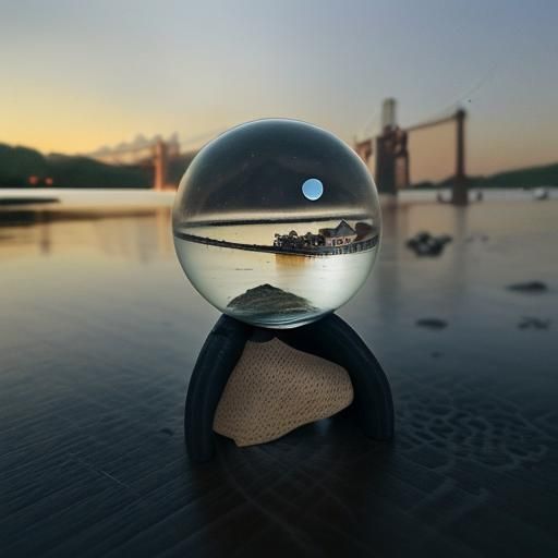 forced perspective with inanimate objects to create a whimsi...