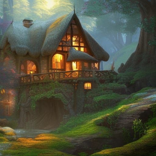 Cottage in the forest