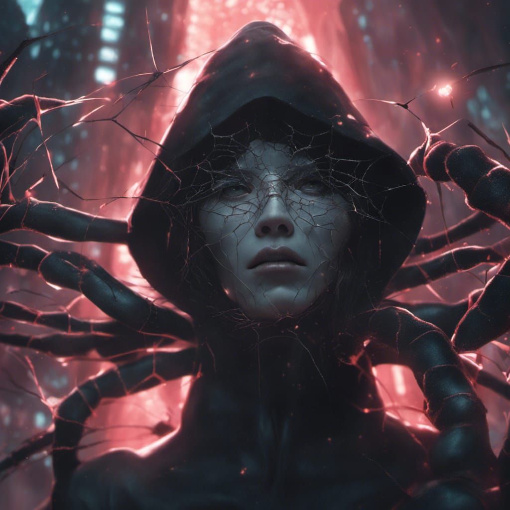 anthropomorphic Arachnid woman #2
