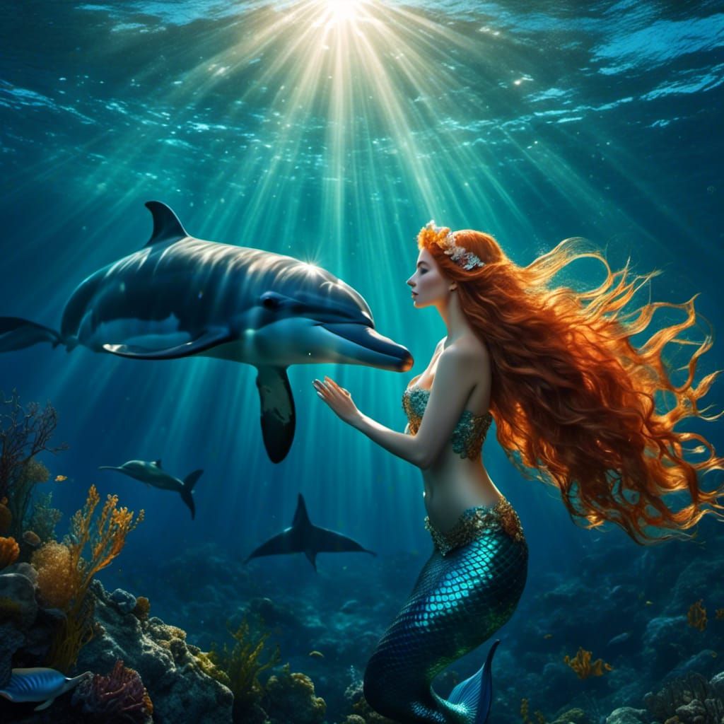 <lora:Mermaid Portrait:1.0> 