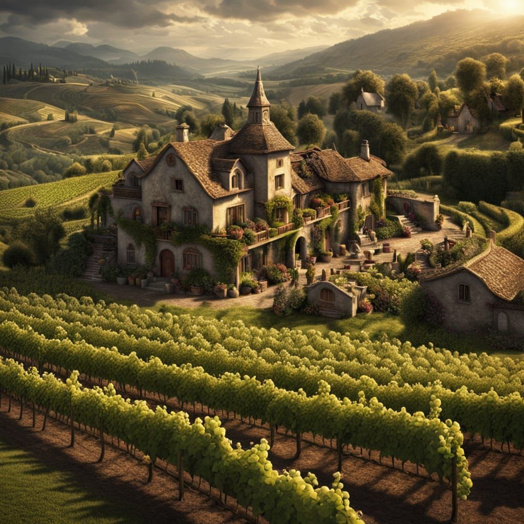 Vineyard!  by @NILZERO