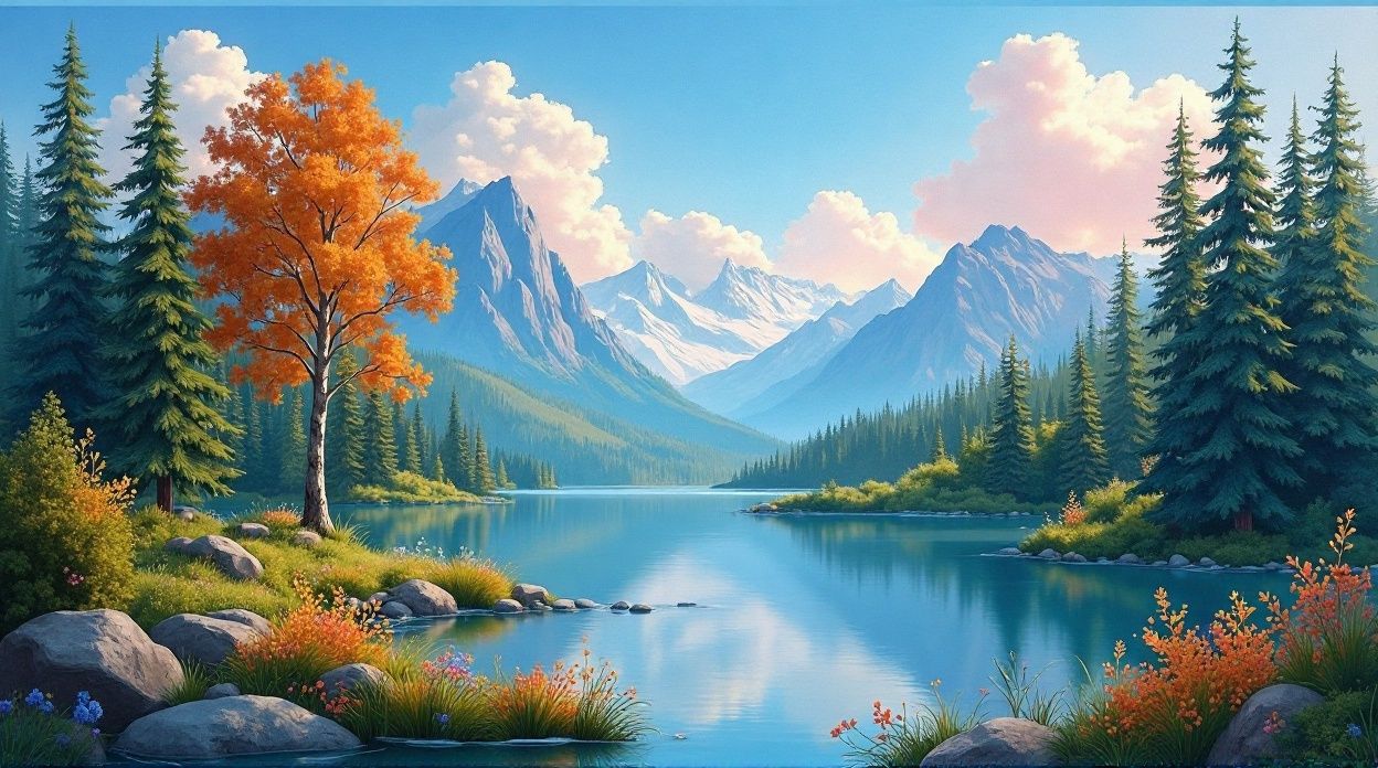 Happy Little Landscapes Challenge #3