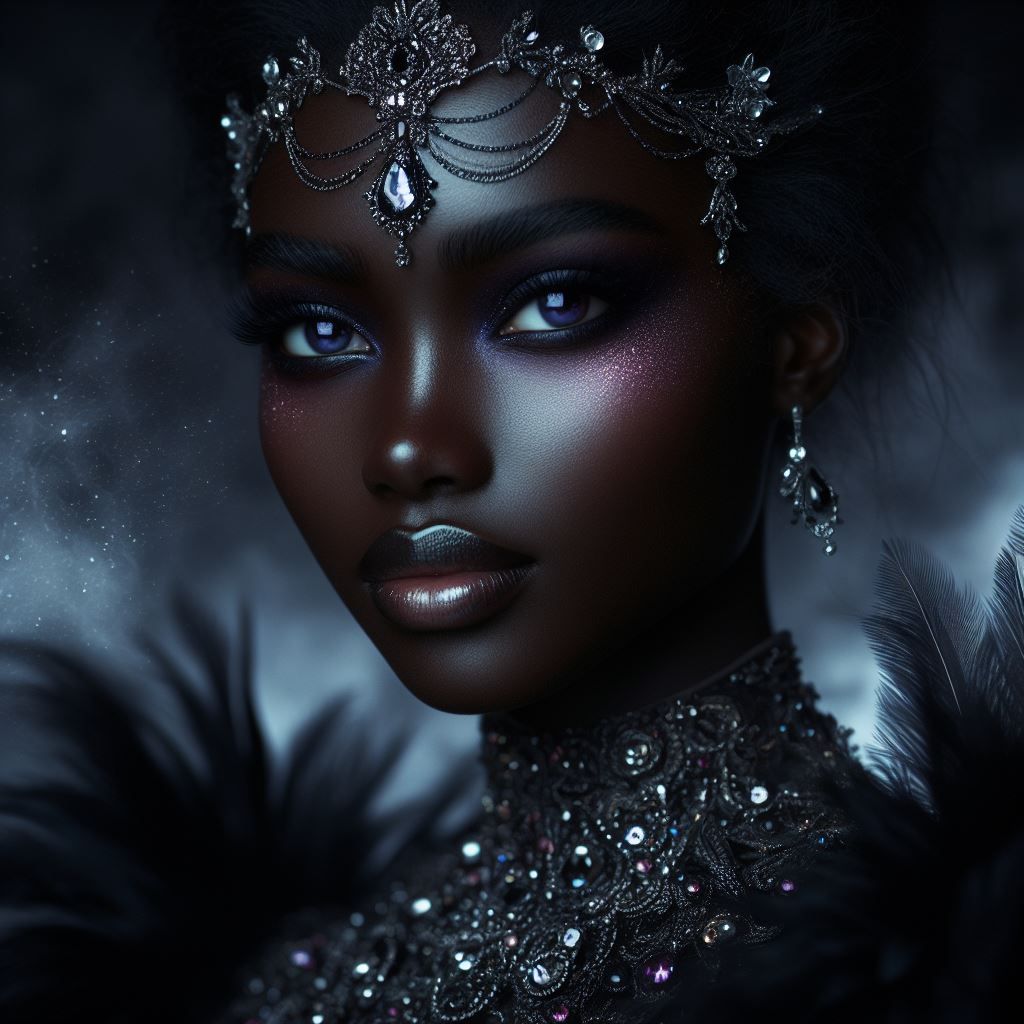 Majestic Black Queen