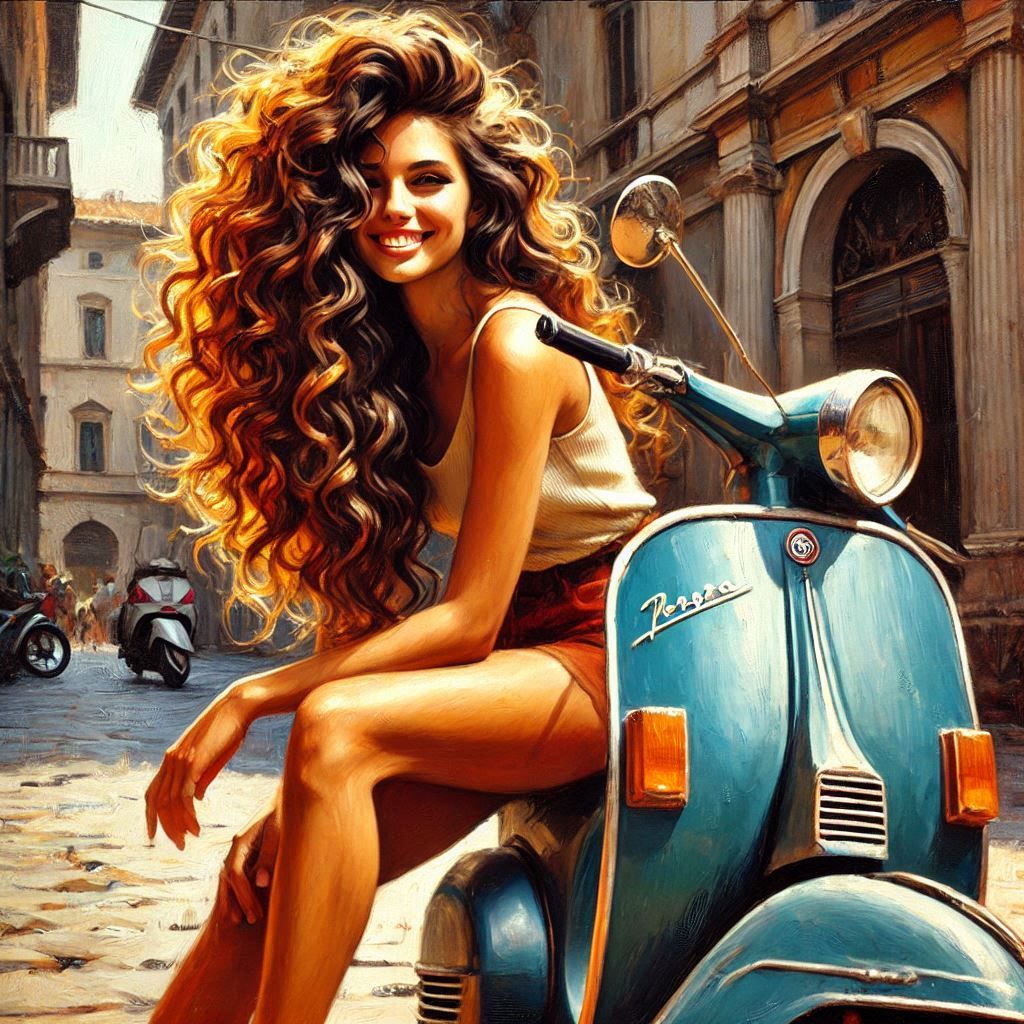 Benedetta: Full Body Vespa