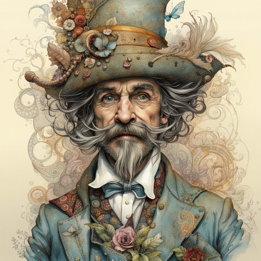 The mad hatter - AI Generated Artwork - NightCafe Creator