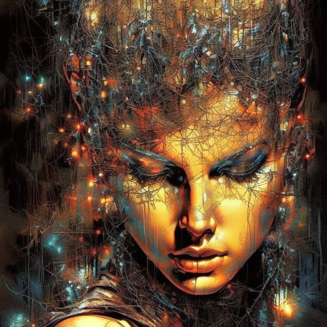 Behind the Veil  by @Keeg