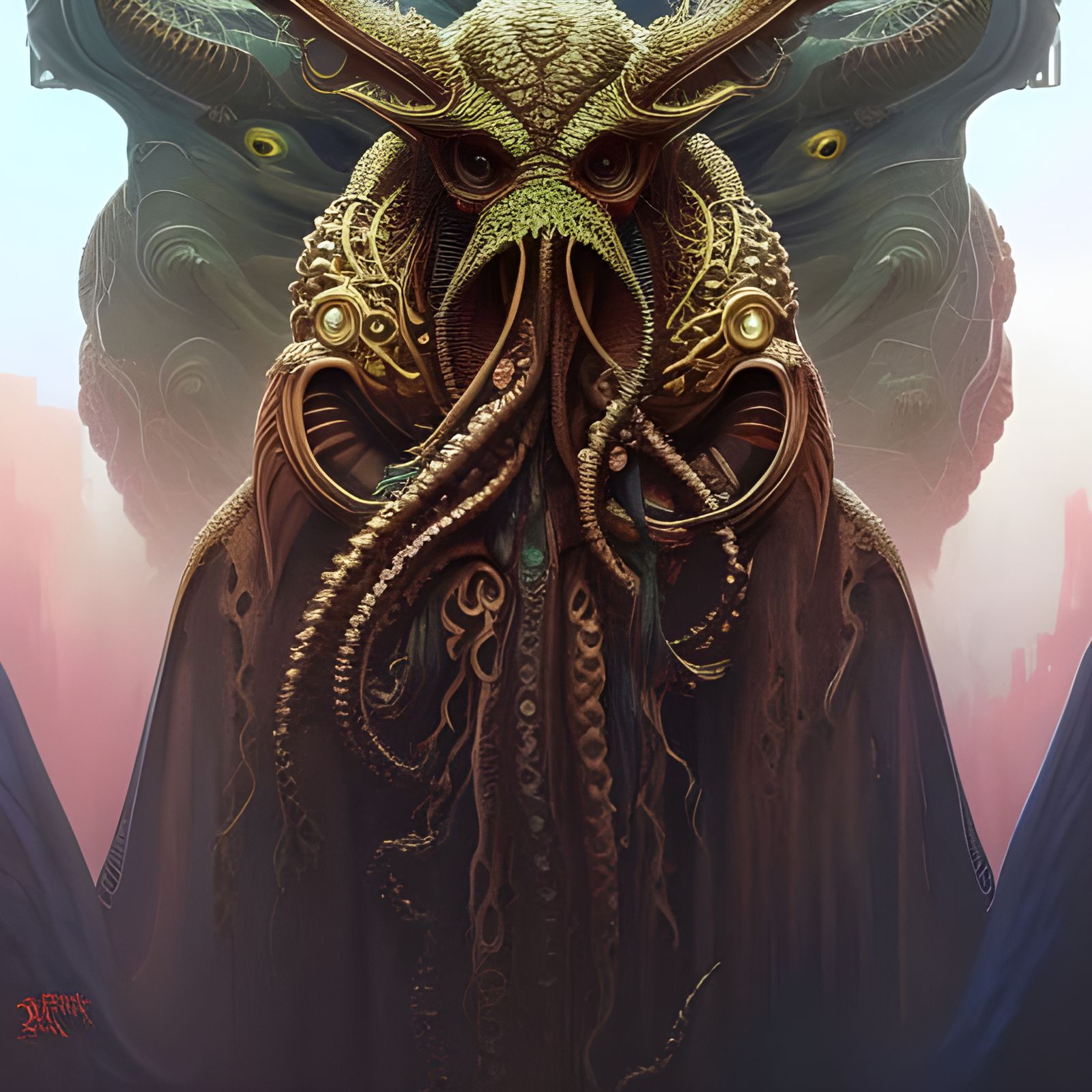 Chthulu - AI Generated Artwork - NightCafe Creator