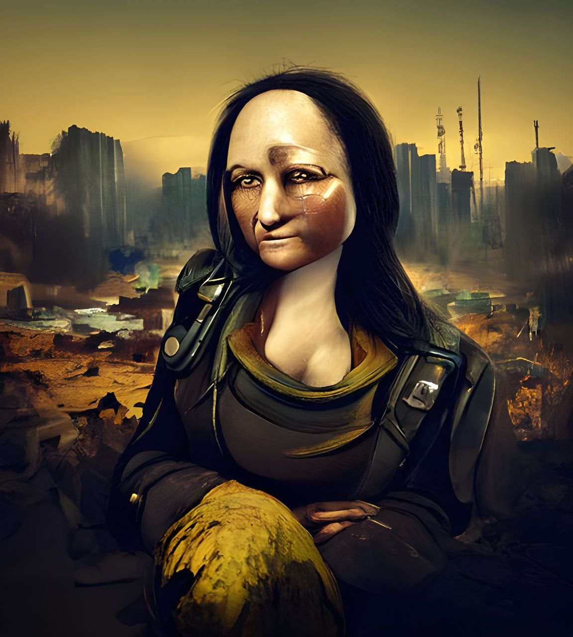 Mona Putin Lisa