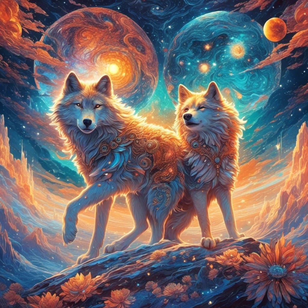 Celestial Wolves