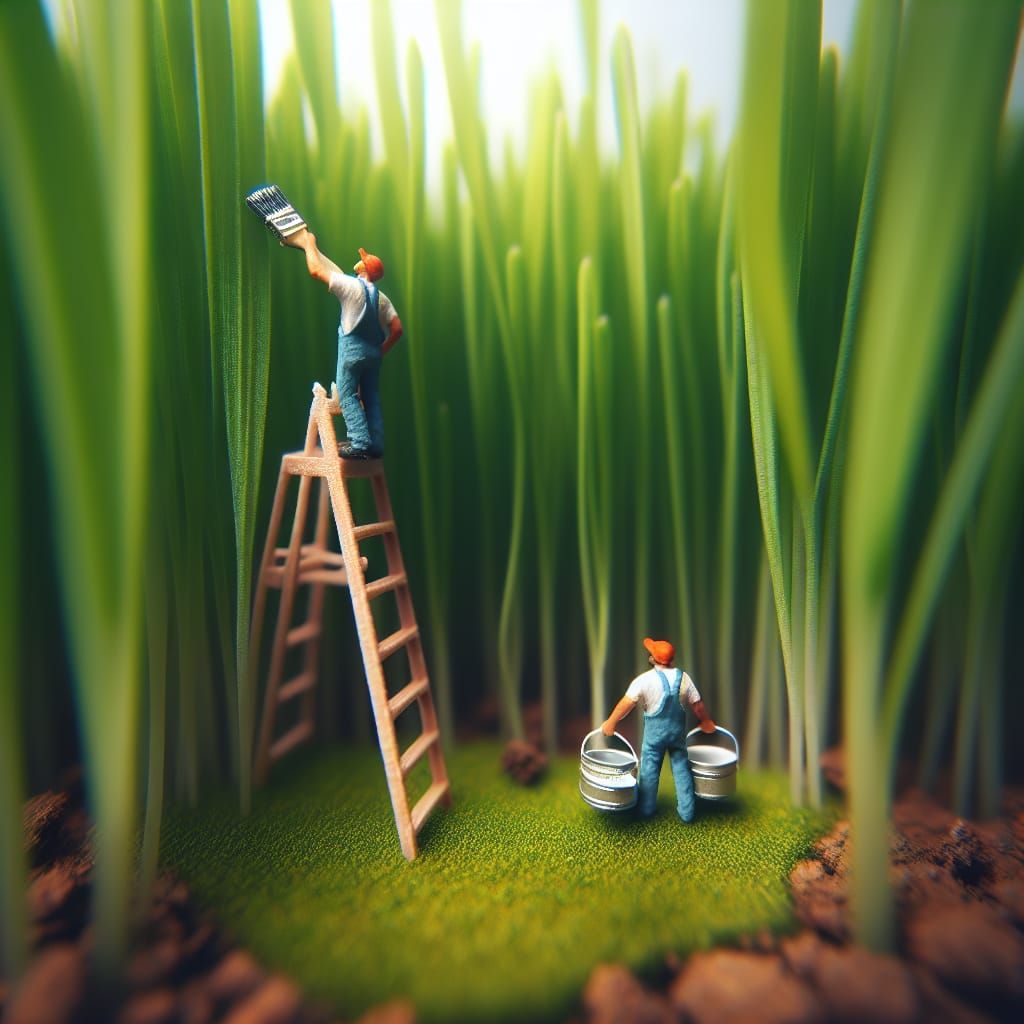 Keeping the grass green  by @Richard Foleher