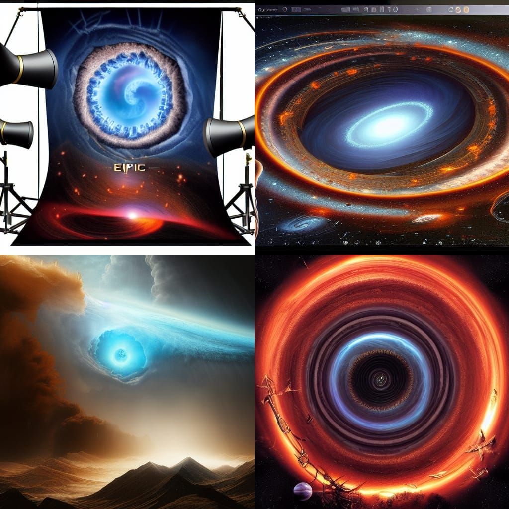Vortex of the universe
