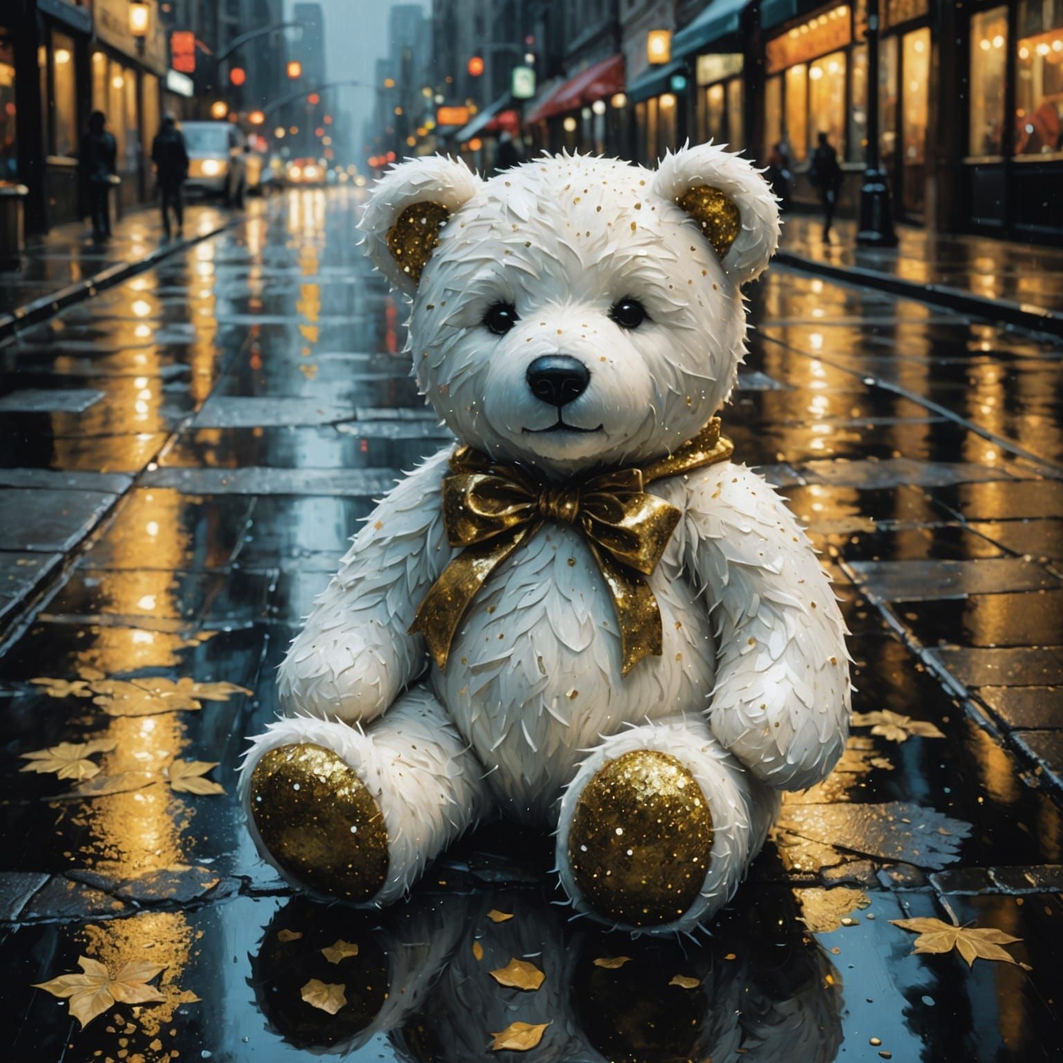 A Lost Teddy Bear  by @Pop