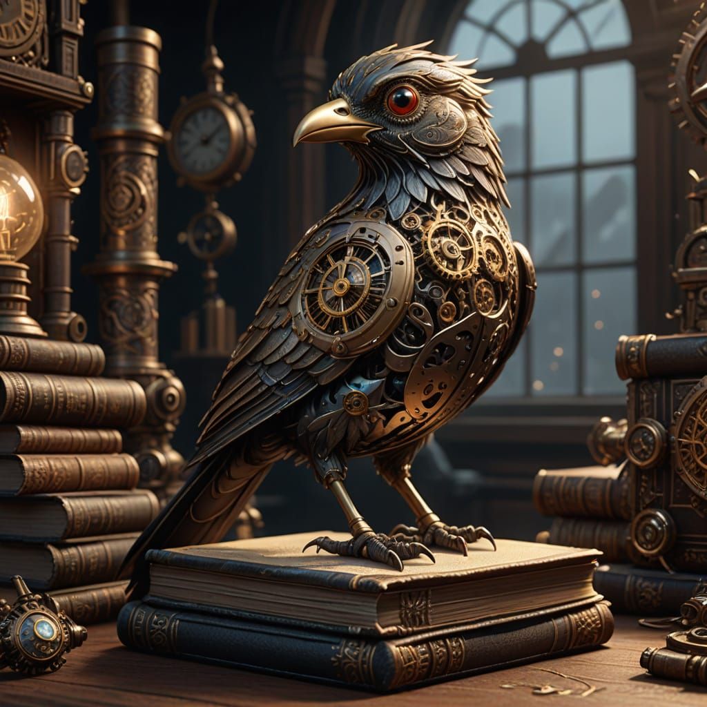 NTT: Mechanical bird