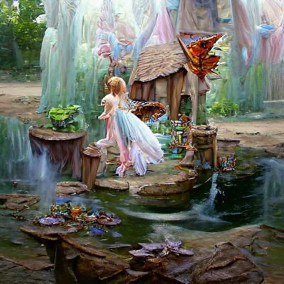 Enchanted fairy kingdom