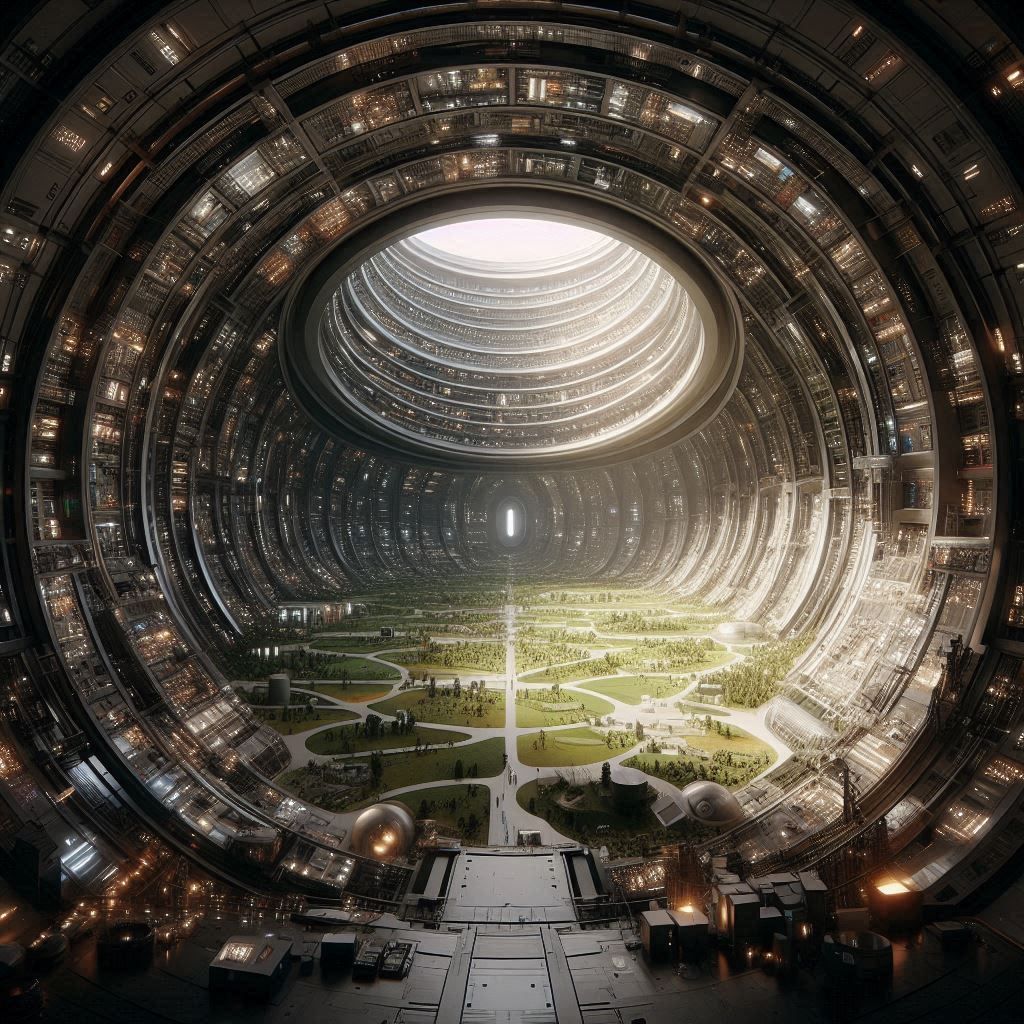 Hringhorni  I - O'neill cylinder-style space station