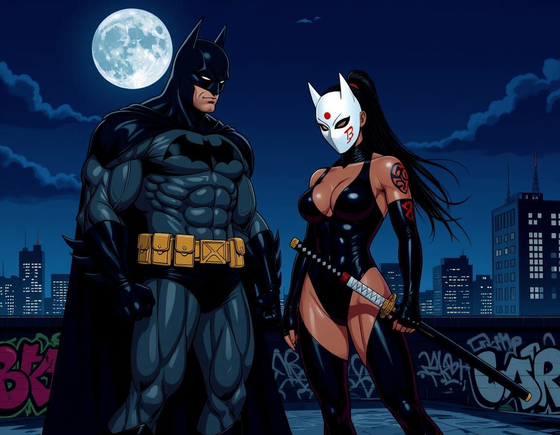 Batman and Katana