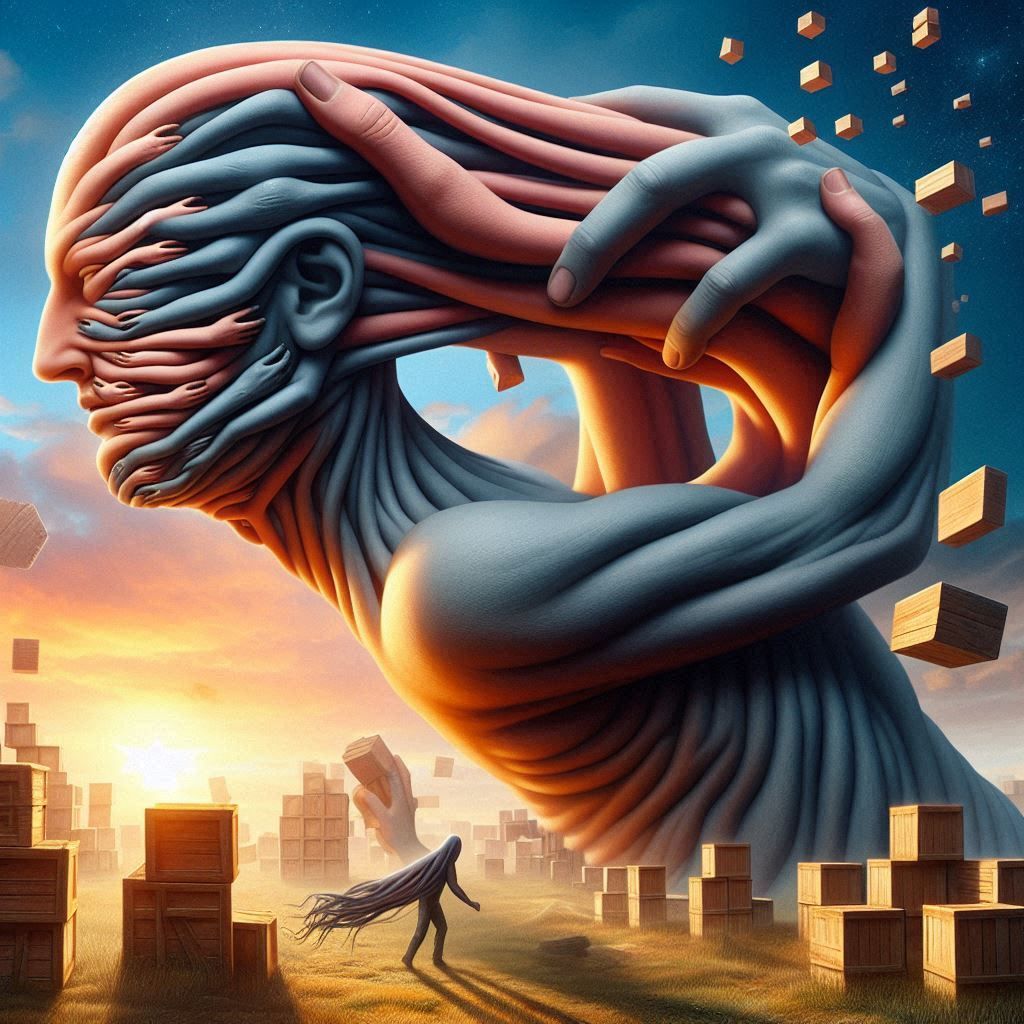 It's painful to watch how I hold myself back