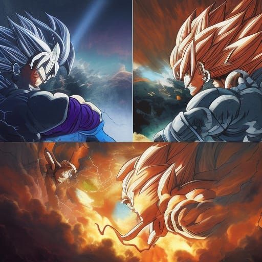 Dragon Ball z Mark Brooks and Dan Mumford, comic book art, p...