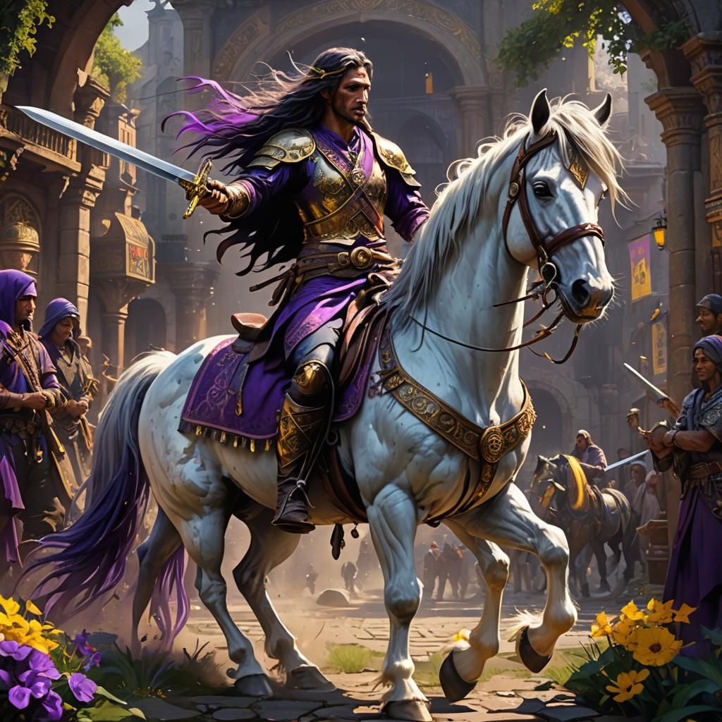 the most gypsy warrior with the most gypsy sword on the most...