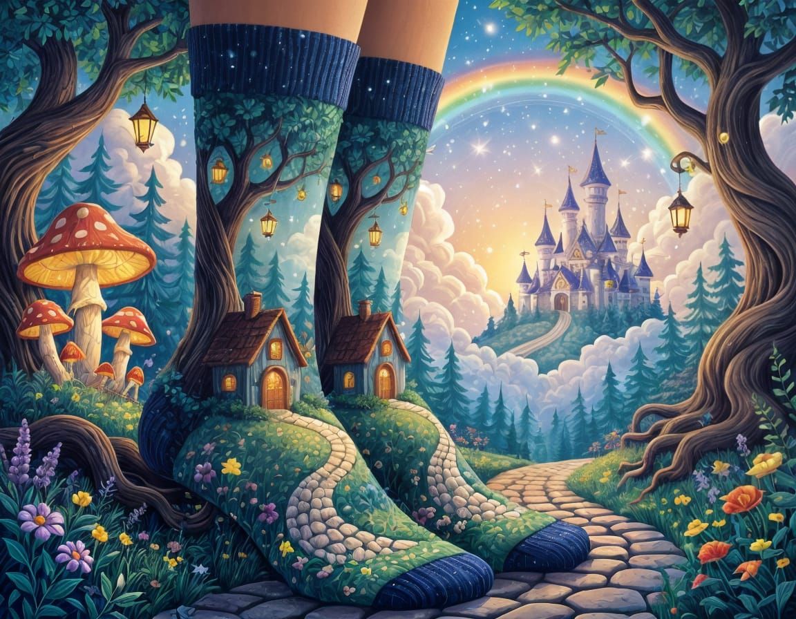 Fairytale Feet  by @Echo