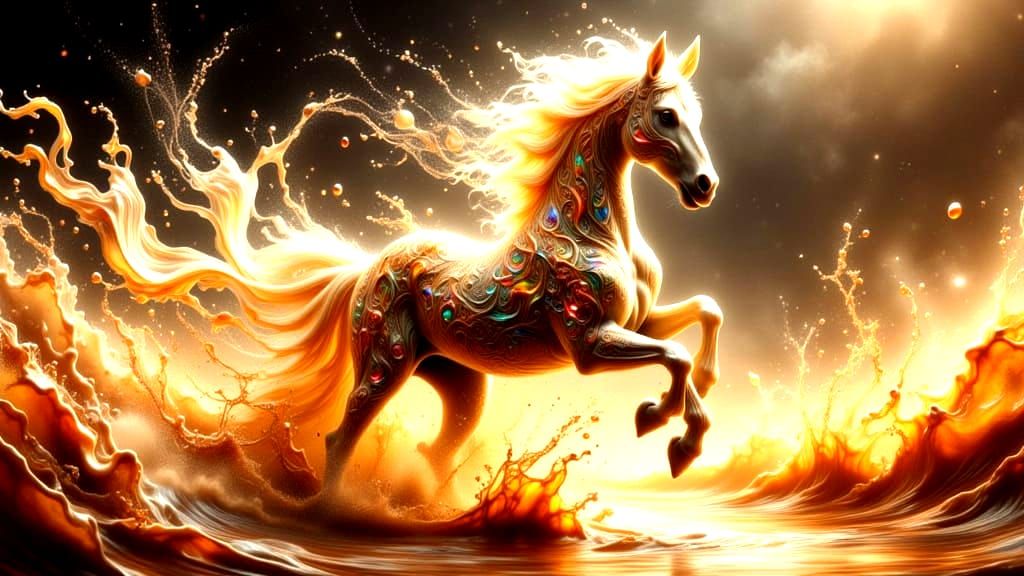 Beauty galloping Centaur 