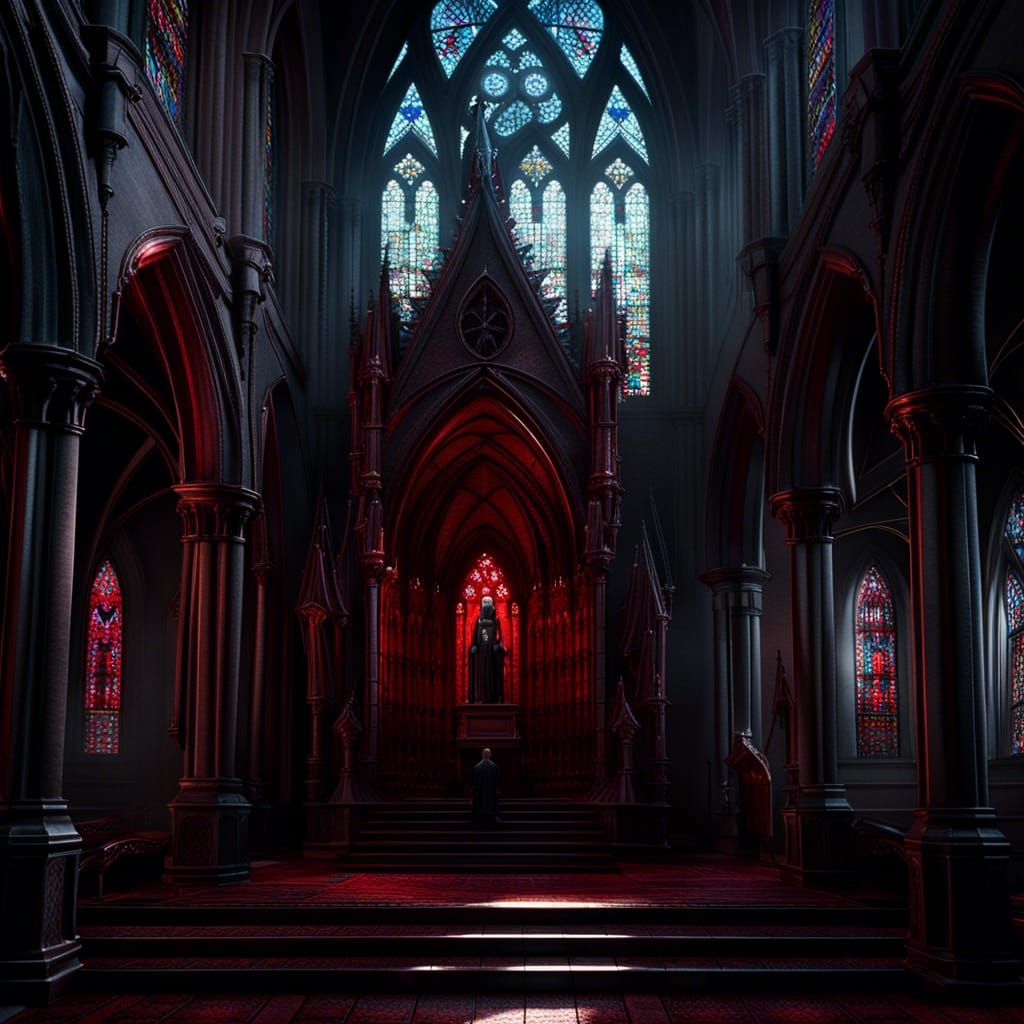 Gothic Churche 08 - AI Generated Artwork - NightCafe Creator