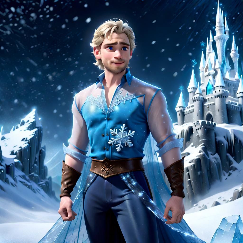 Male elsa costume hotsell