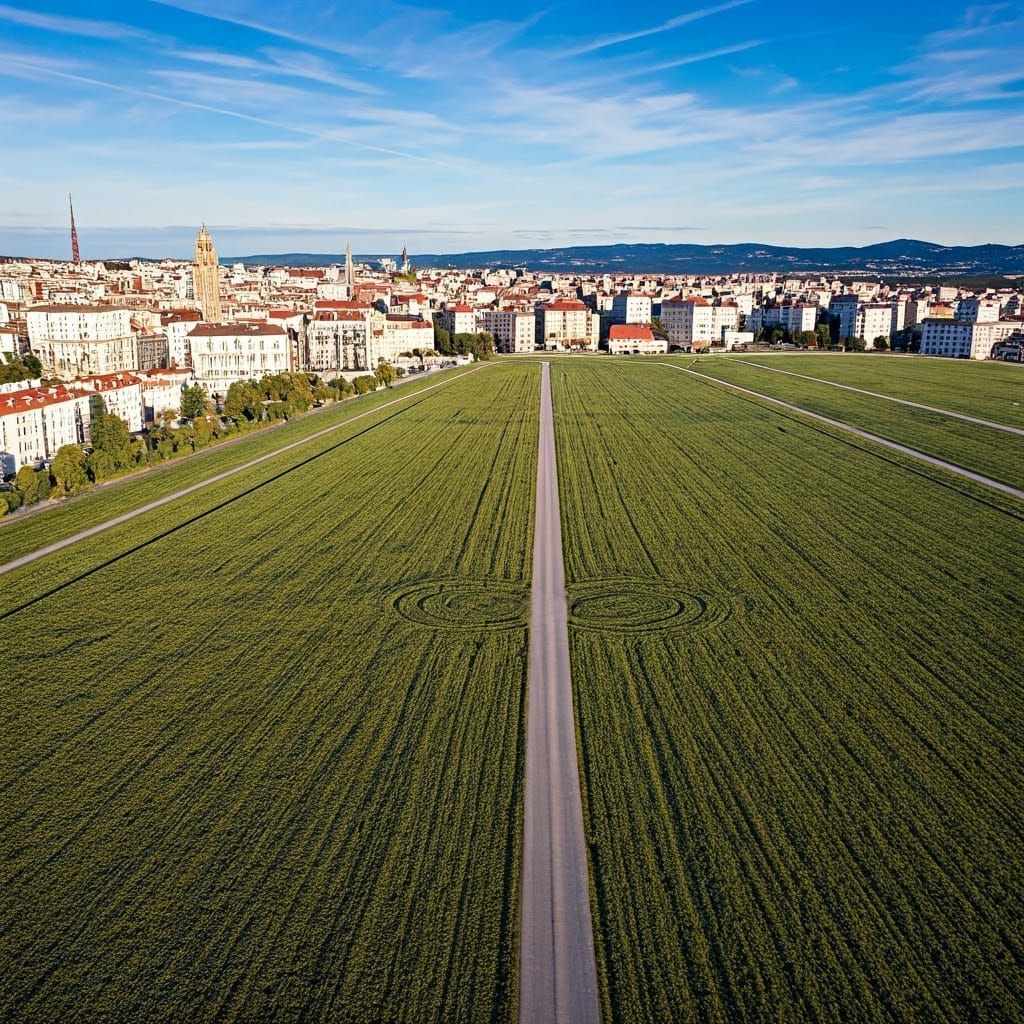 Winter Wonderland Scene with Young Boy Looking Out the Windo...