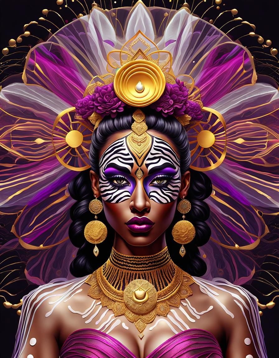 Extravagant deity - AI Generated Artwork - NightCafe Creator