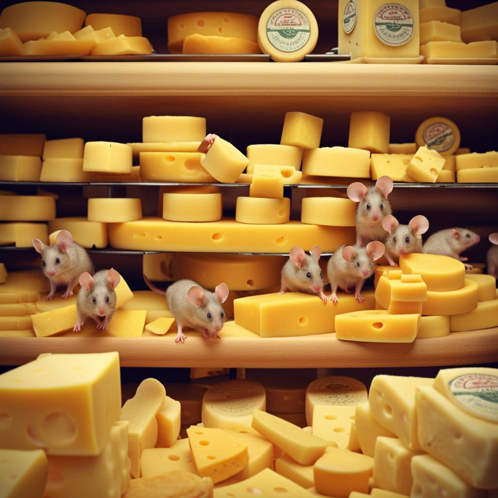Cheese SuperMarket for mice