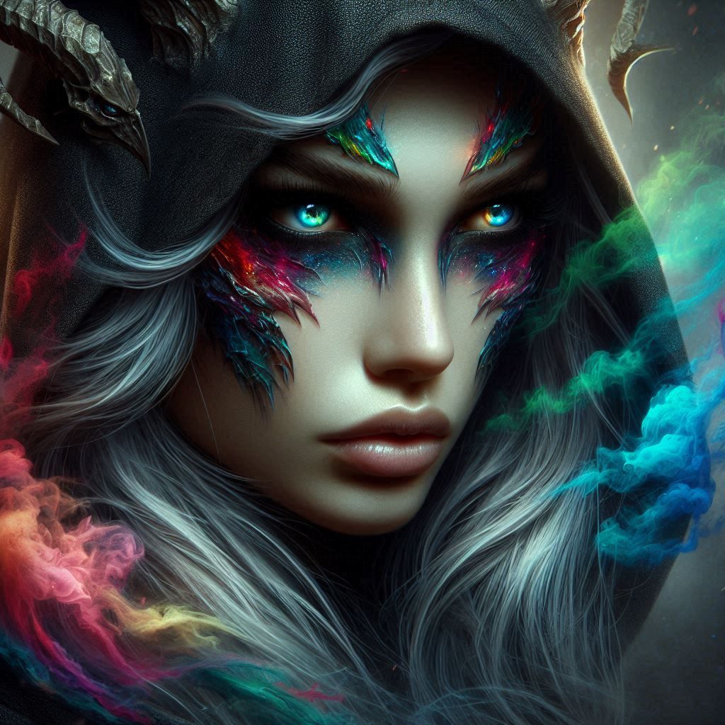 Beautiful Dragon Necromancer