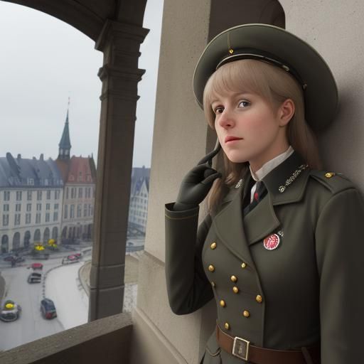 Woman in the Guard Tower