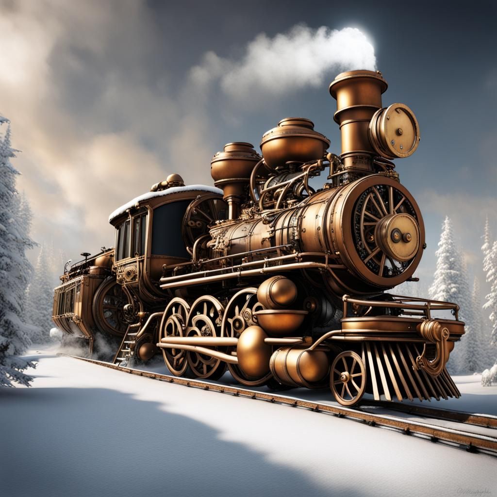 Steampunk winter Wonderland 