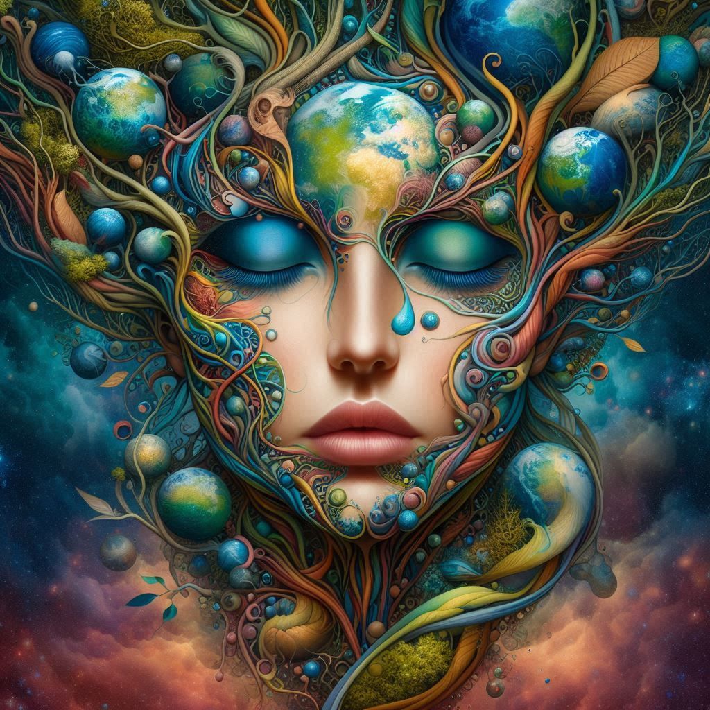 Playing with Gaia. Surreal