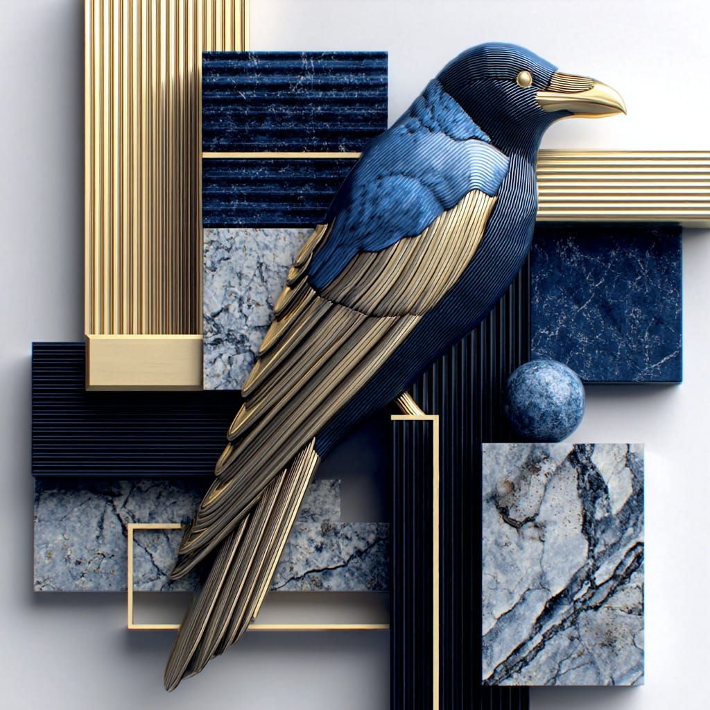 Talon Totem, Rendered in Avant-garde Asherim