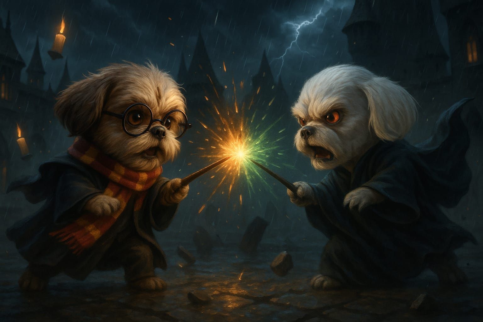 Shih potter VS Lord Shih Voldemort