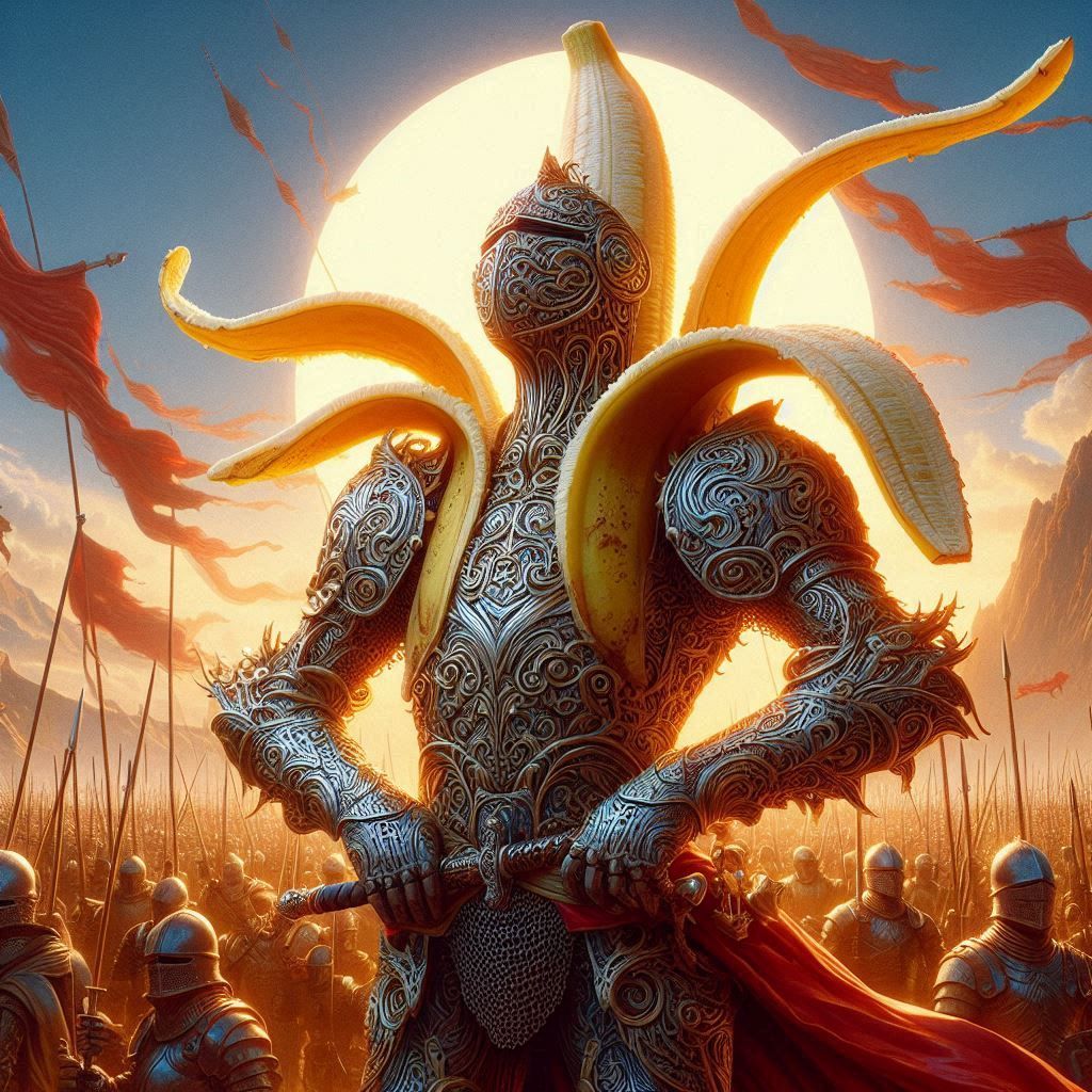 ELEGANT BANANA KNIGHT