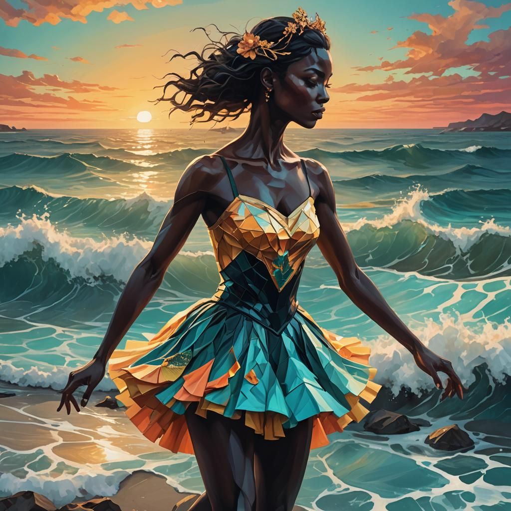 Little girl  - great art